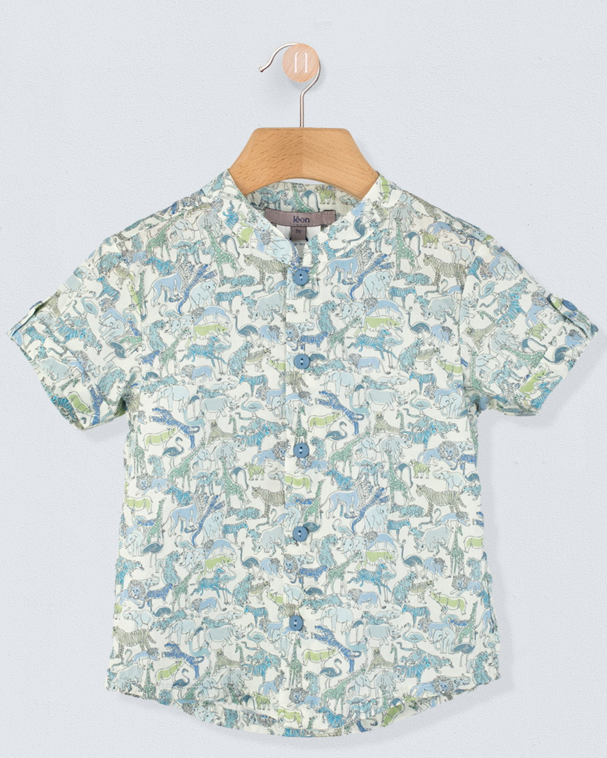 Brando Liberty Safari Blue Tunic